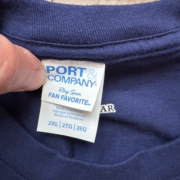 Disney Pixar Inside Out 2 Anger Lurking T-Shirt Blue Adult Size 2XL 100% New - Picture 4 of 8